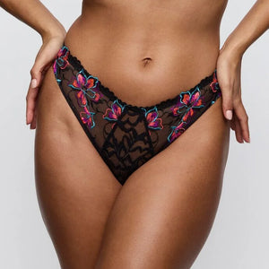 PrimaDonna - Miyara Thong Floral Eclipse