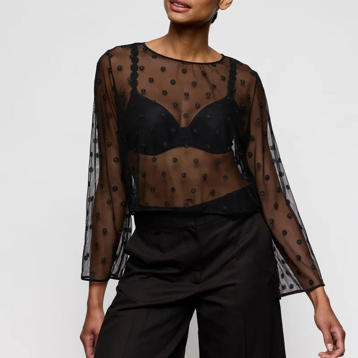 Marie Jo - Daisy Top Without Cups Black