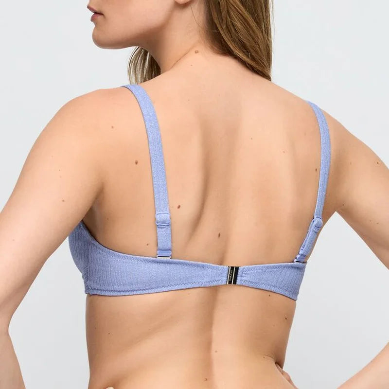 Marie Jo Swimwear - Tinjis Padded Plunge Bikini Top Sparkling Dusk