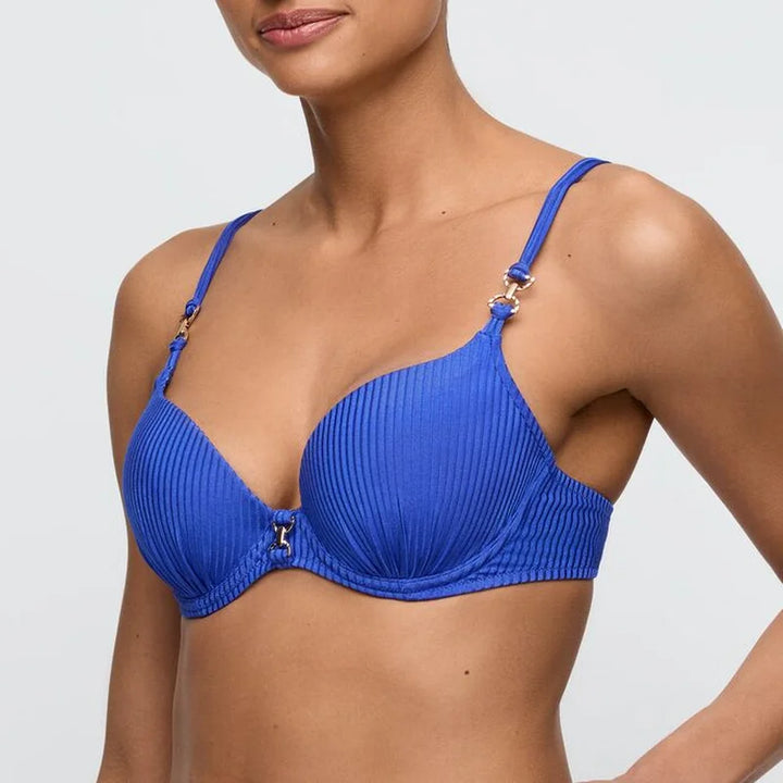 Marie Jo Swimwear - Emly Push Up Bikini Top Electric Blue
