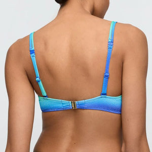 Marie Jo Swimwear - Nusa Dua Padded Plunge Bikini Top Seascape