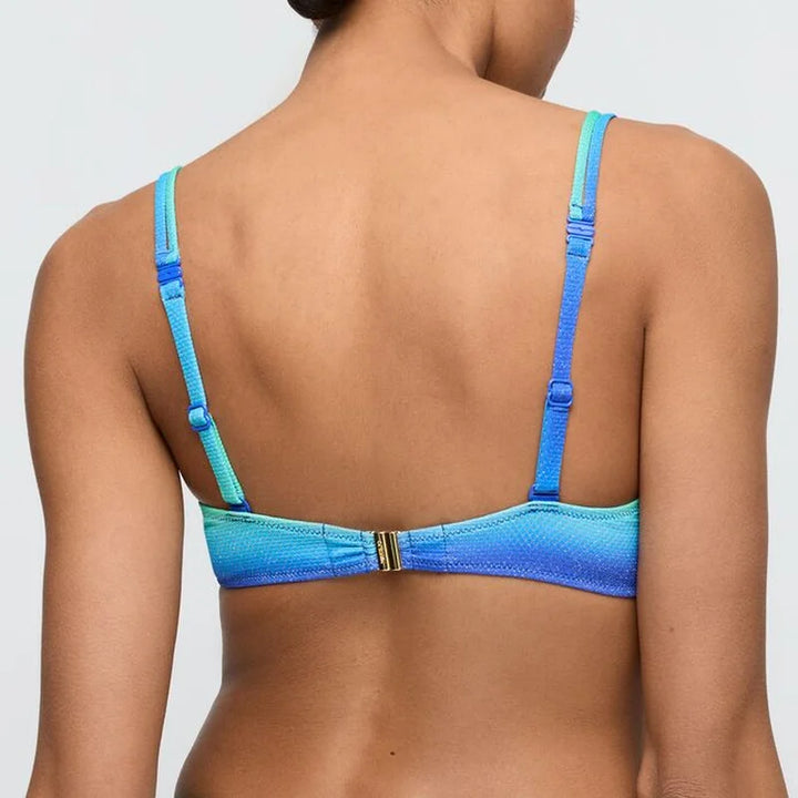 Marie Jo Swimwear - Nusa Dua Padded Plunge Bikini Top Seascape