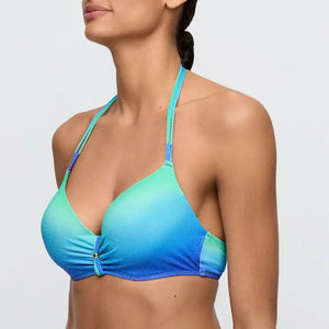 Marie Jo Swimwear - Nusa Dua Padded Plunge Bikini Top Seascape