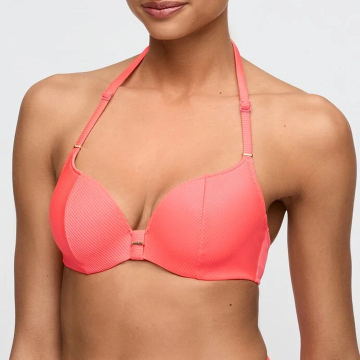 Marie Jo Swimwear - Cassie Padded Bikini Top Heartshape Neon Fiesta