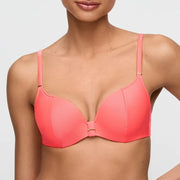 Marie Jo Swimwear - Cassie Padded Bikini Top Heartshape Neon Fiesta