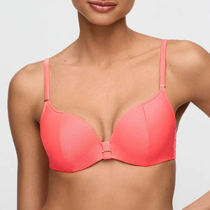 Marie Jo Swimwear - Cassie Padded Bikini Top Heartshape Neon Fiesta