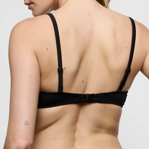 Marie Jo Swimwear - Cassie Padded Bikini Top Heartshape Black