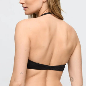 Marie Jo Swimwear - Cassie Padded Bikini Top Heartshape Black