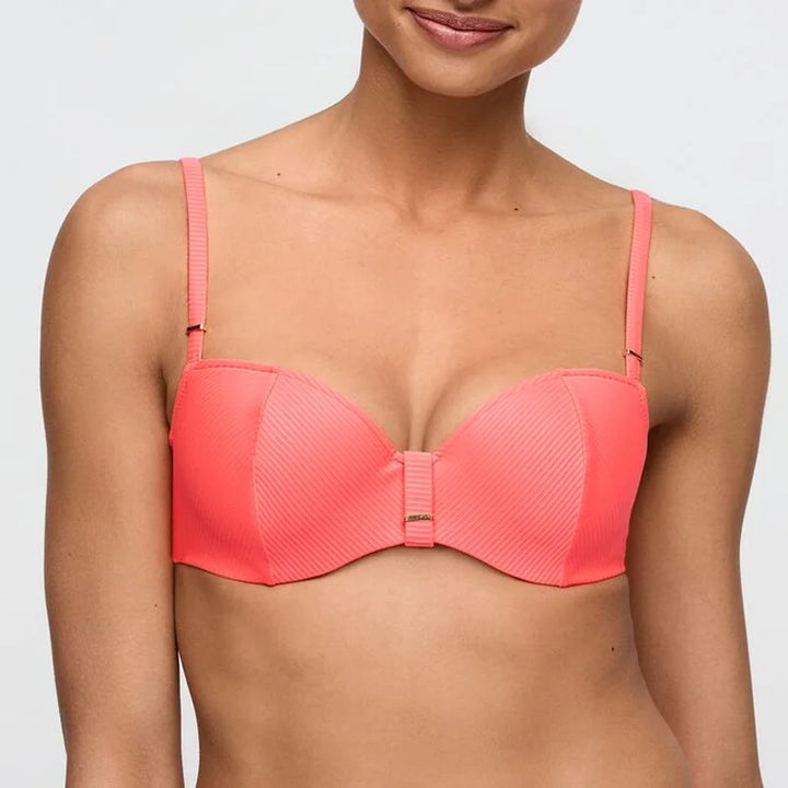 Marie Jo Swimwear - Cassie Padded Balcony Bikini Top Neon Fiesta