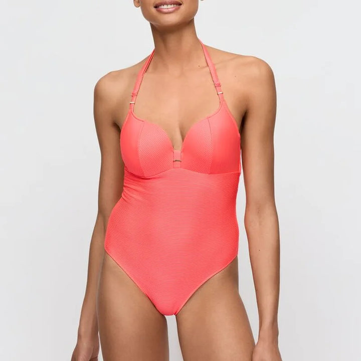 Marie Jo Swimwear - Cassie Padded Heartshape Swimsuit Neon Fiesta