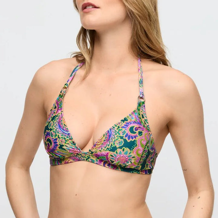 Marie Jo Swimwear - Jolise Padded Triangle Bikini Top Tropical Paisley