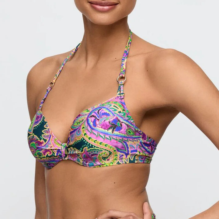 Marie Jo Swimwear - Jolise Padded Bikini Top Heartshape Tropical Paisley