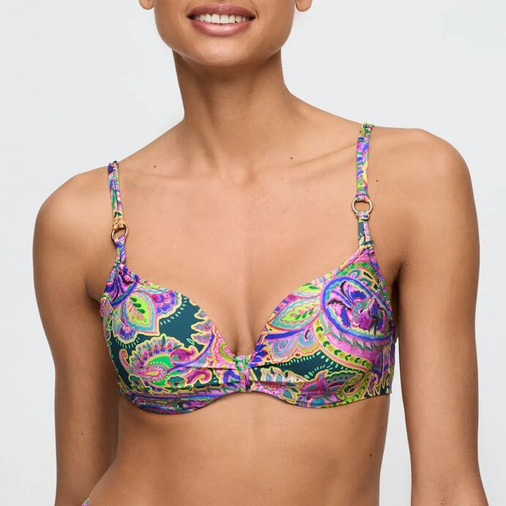 Marie Jo Swimwear - Jolise Padded Bikini Top Heartshape Tropical Paisley
