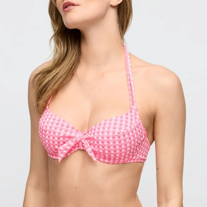 Marie Jo Swimwear - Mary Lynn Full Cup Bikini Top Rose Gingham
