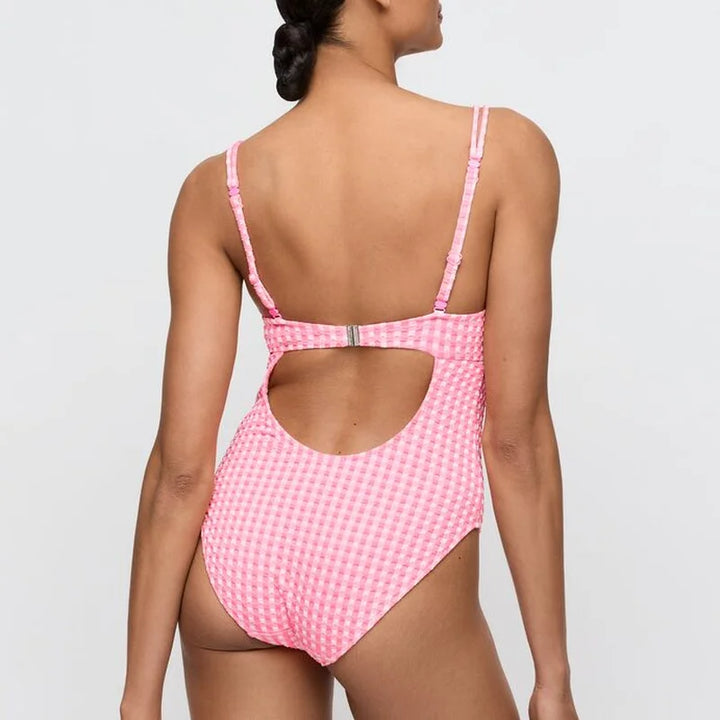 Marie Jo Swimwear - Mary Lynn Full Cup Swimsuit Rose Gingham