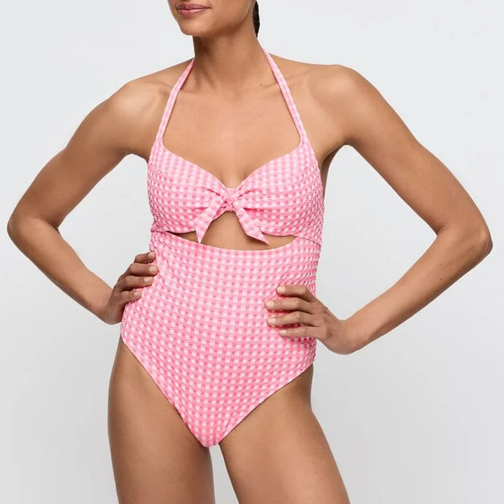 Marie Jo Swimwear - Mary Lynn Full Cup Swimsuit Rose Gingham