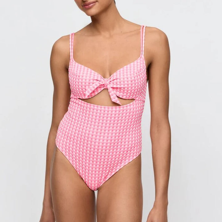 Marie Jo Swimwear - Mary Lynn Full Cup Swimsuit Rose Gingham