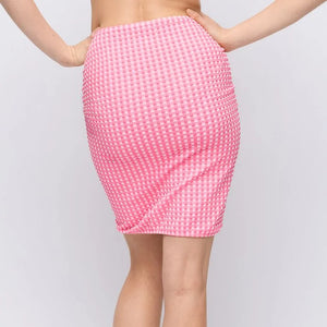 Marie Jo Swimwear - Mary Lynn Swimwear Stretch Skirt Rose Gingham