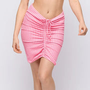 Marie Jo Swimwear - Mary Lynn Swimwear Stretch Skirt Rose Gingham