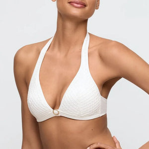 Marie Jo Swimwear - Taleah Padded Triangle Bikini Top Elfin White