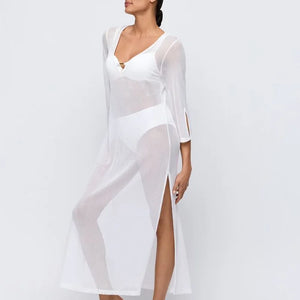 Marie Jo Swimwear - Taleah Swimwear Kaftan Elfin White