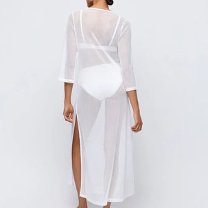 Marie Jo Swimwear - Taleah Swimwear Kaftan Elfin White