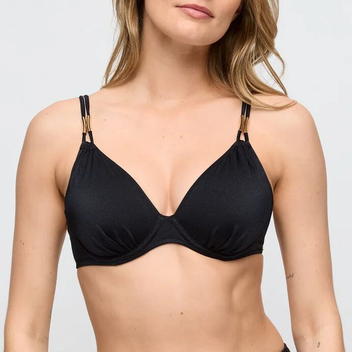 Marie Jo Swimwear - Hello Sunset Padded Bikini Top Heartshape Black