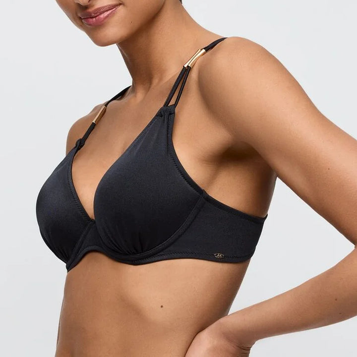 Marie Jo Swimwear - Hello Sunset Push Up Bikini Top Black