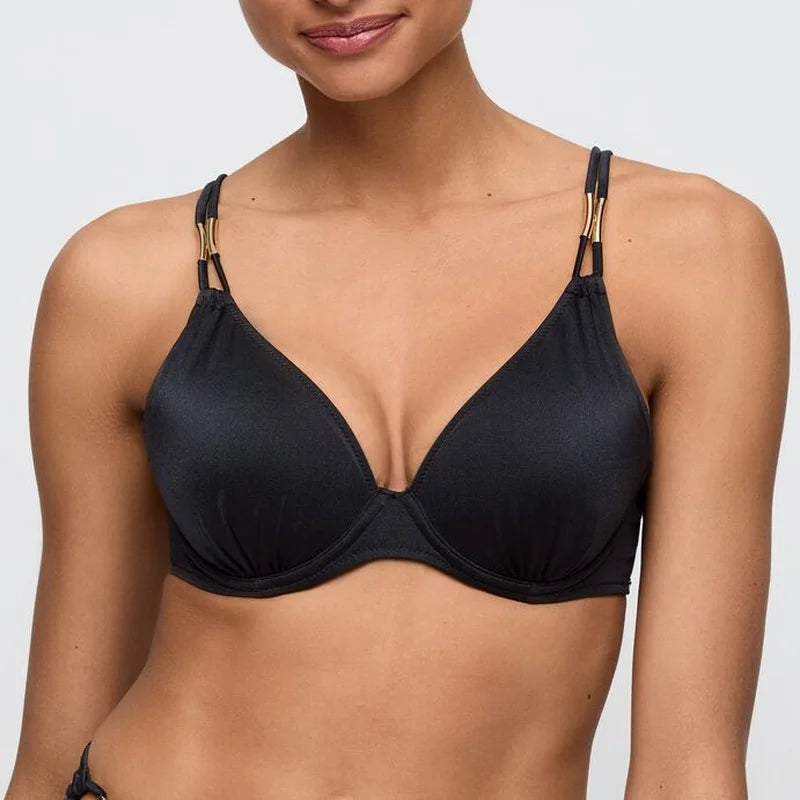 Marie Jo Swimwear - Hello Sunset Push Up Bikini Top Black