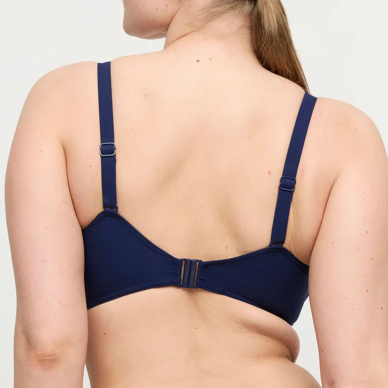 PrimaDonna Swimwear - Aswan Full Cup Bikini Top Water Blue