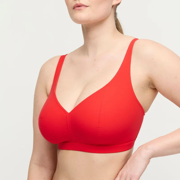 PrimaDonna Swimwear - Aswan Triangle Bikini Top Fiesta Red