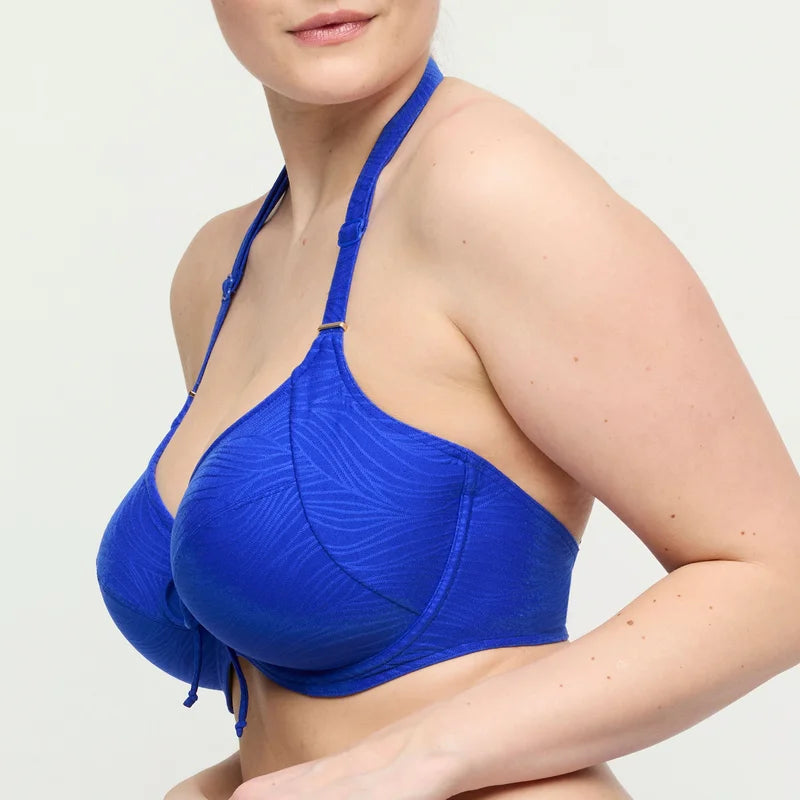 PrimaDonna Swimwear - Mantas Full Cup Bikini Top Electric Blue