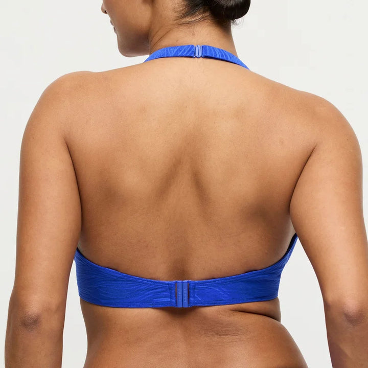 PrimaDonna Swimwear - Mantas Padded Balcony Bikini Top Electric Blue