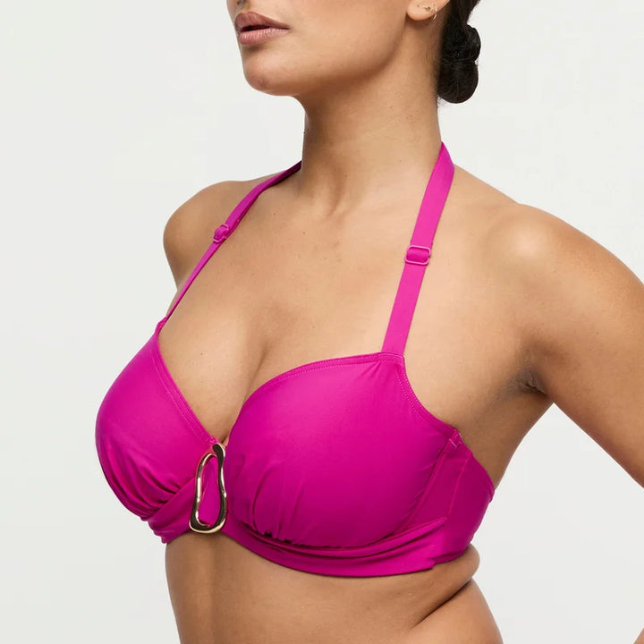 PrimaDonna Swimwear - Uvita Full Cup Bikini Top Deep Magenta