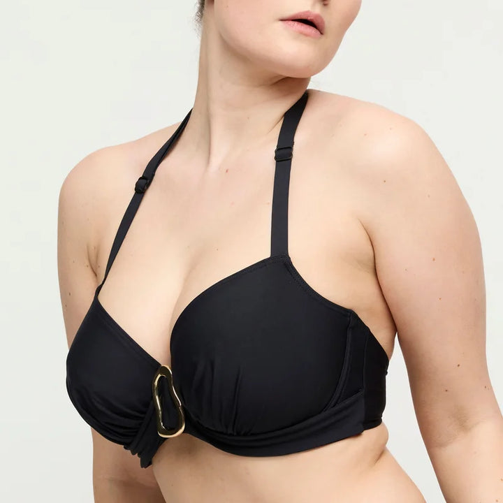 PrimaDonna Swimwear - Uvita Full Cup Bikini Top Black
