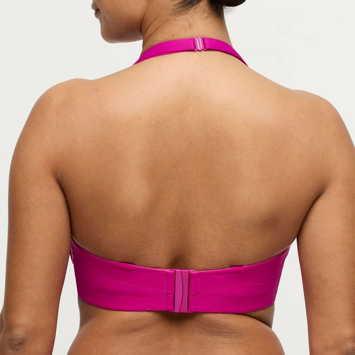 PrimaDonna Swimwear - Uvita Padded Strapless Bikini Top Deep Magenta