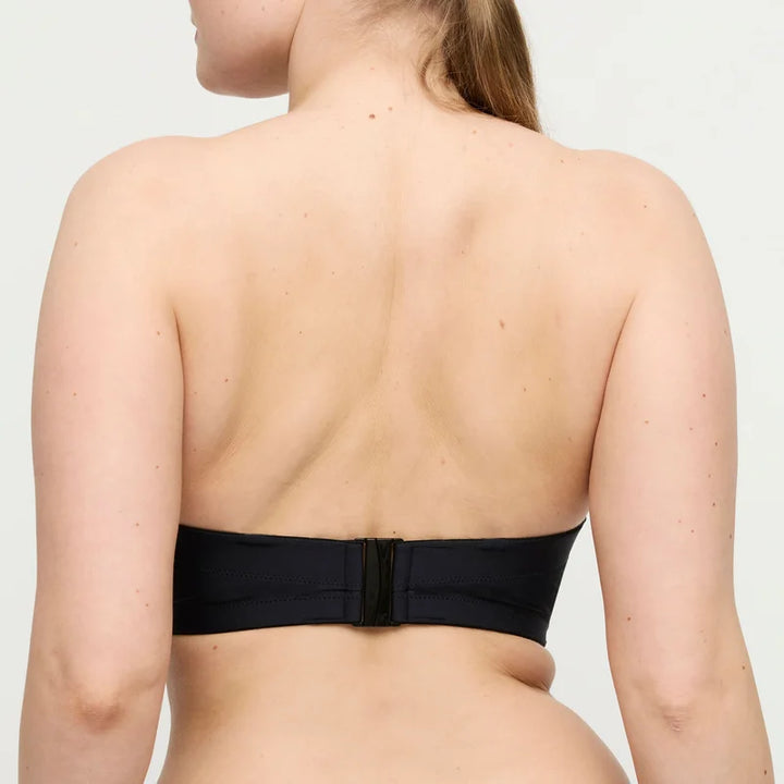 PrimaDonna Swimwear - Uvita Padded Strapless Bikini Top Black