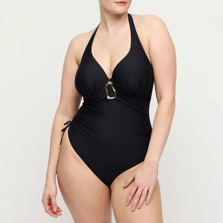 PrimaDonna Swimwear - Uvita Plunge Swimsuit Black