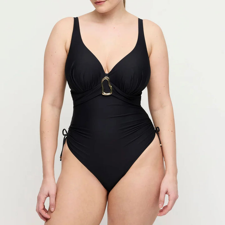 PrimaDonna Swimwear - Uvita Plunge Swimsuit Black
