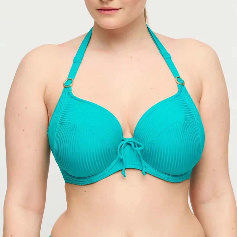 PrimaDonna Swimwear - Delray Full Cup Bikini Top Sea Turtle