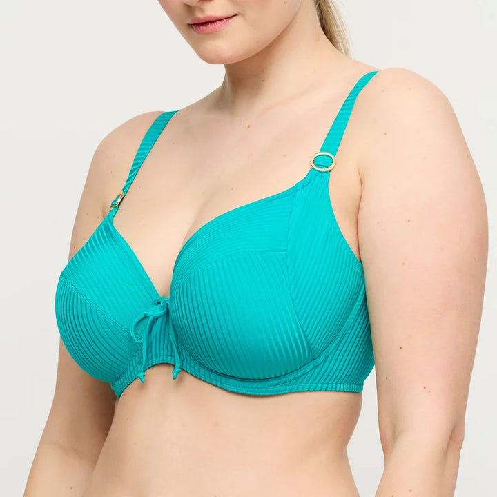 PrimaDonna Swimwear - Delray Full Cup Bikini Top Sea Turtle