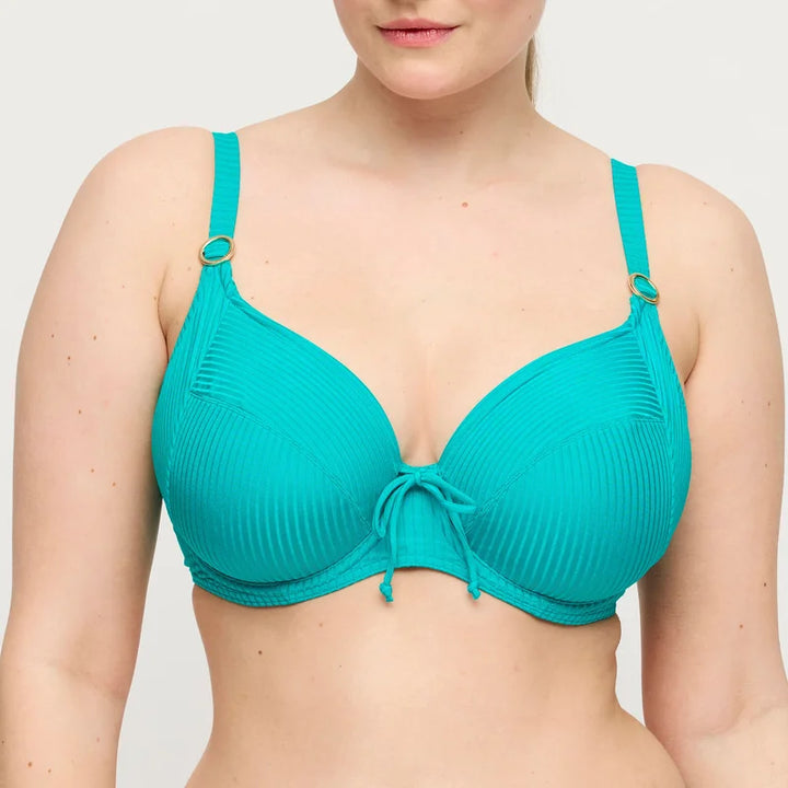 PrimaDonna Swimwear - Delray Full Cup Bikini Top Sea Turtle