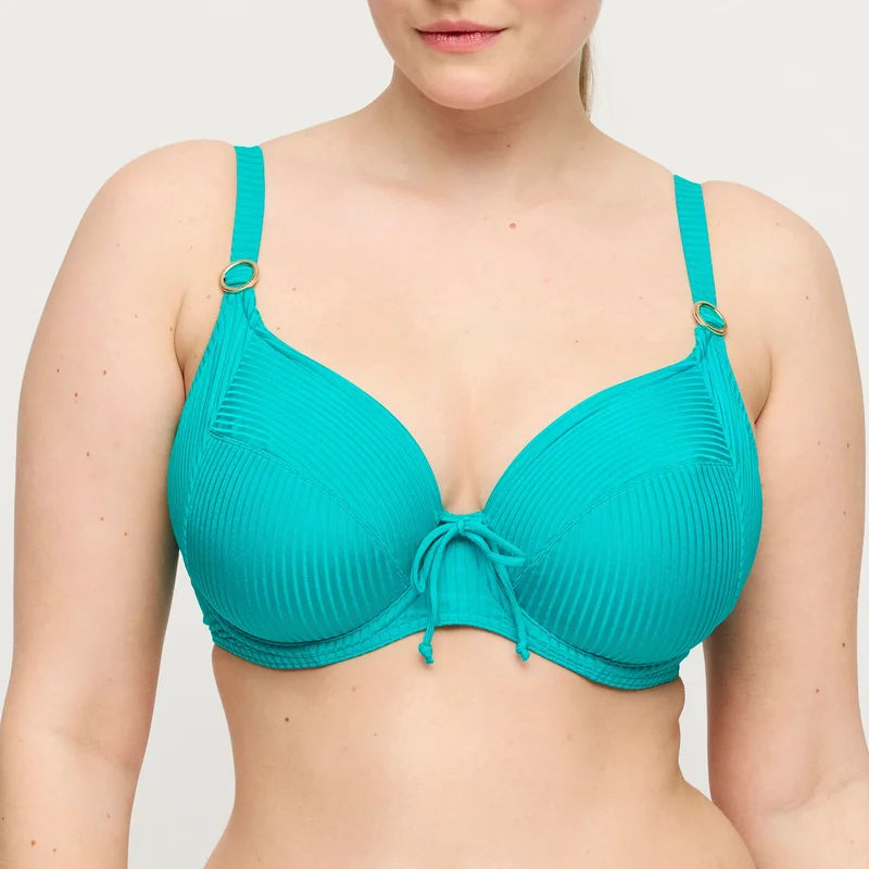PrimaDonna Swimwear - Delray Full Cup Bikini Top Sea Turtle