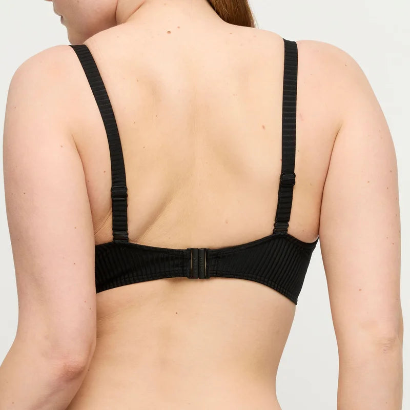 PrimaDonna Swimwear - Delray Full Cup Bikini Top Black