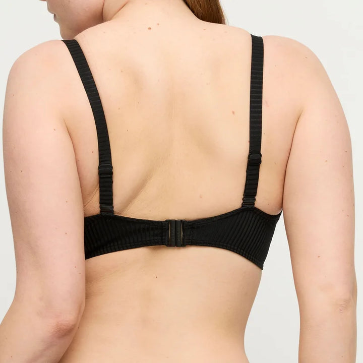 PrimaDonna Swimwear - Delray Full Cup Bikini Top Black