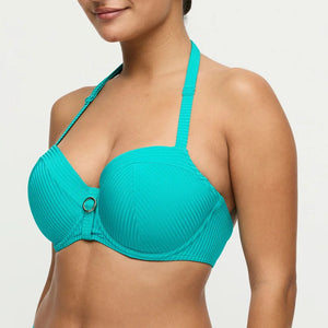 PrimaDonna Swimwear - Delray Padded Balcony Bikini Top Sea Turtle