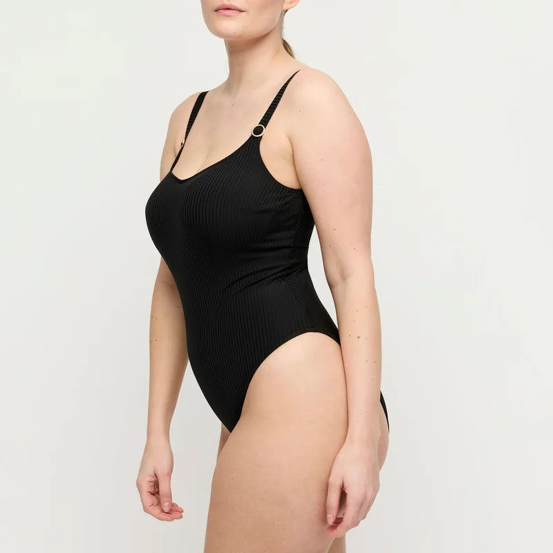 PrimaDonna Swimwear - Delray Padded Swimsuit Wireless Black