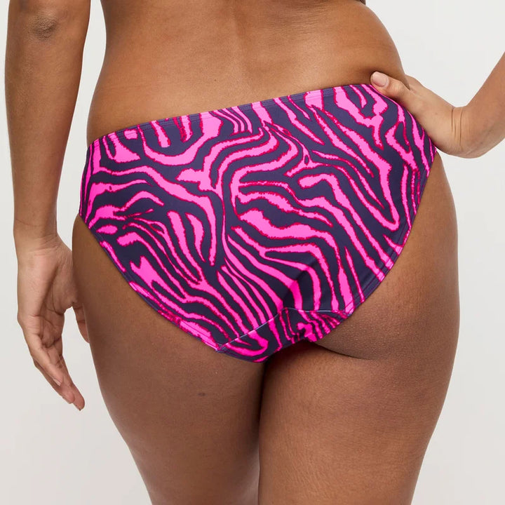 PrimaDonna Swimwear - Malabo Bikini Briefs Rio Hot Pink Zebra