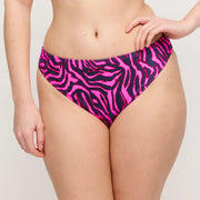 PrimaDonna Swimwear - Malabo Bikini Briefs Brazilian Hot Pink Zebra