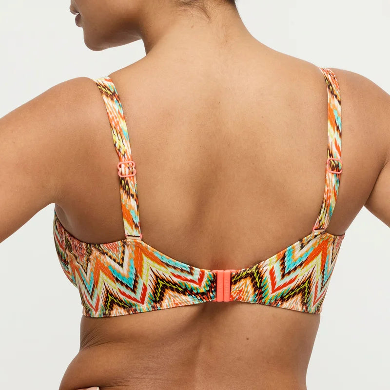 PrimaDonna Swimwear - Tubou Full Cup Bikini Top Ikat Summer